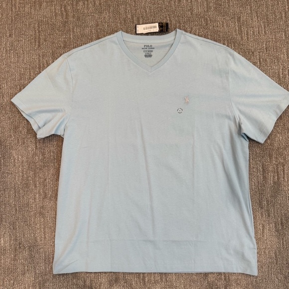 Polo by Ralph Lauren Men's V-Neck T-Shirt - Picture 1 of 5